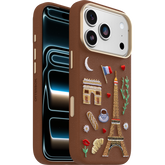 iPhone 17 Pro Case Symmetry Series Cactus Leather Embroidery