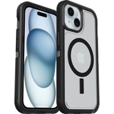 iPhone 16e, iPhone 15, iPhone 14 and iPhone 13 Case Defender Series XT Clear for MagSafe