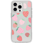 iPhone 15 Pro Max Case Symmetry Series Clear for MagSafe Strawberry