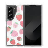 Galaxy Z Fold6 Case Thin Flex Series Strawberry Field