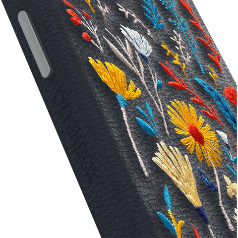 iPhone 15 Case Symmetry Series Cactus Leather Embroidery