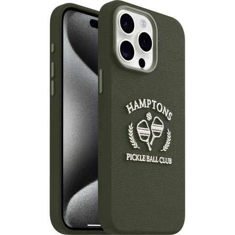 iPhone 15 Pro Max Case Symmetry Series Cactus Leather Embroidery