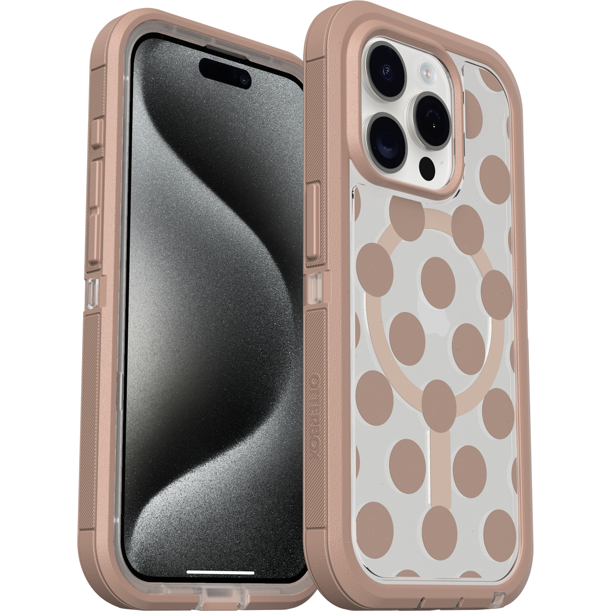 iPhone 15 Pro Case Defender Series XT Clear for MagSafe