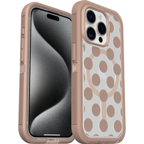 iPhone 15 Pro Case Defender Series XT Clear for MagSafe