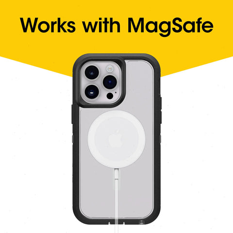 iPhone 14 Pro Max Case with MagSafe Defender Series XT Clear
