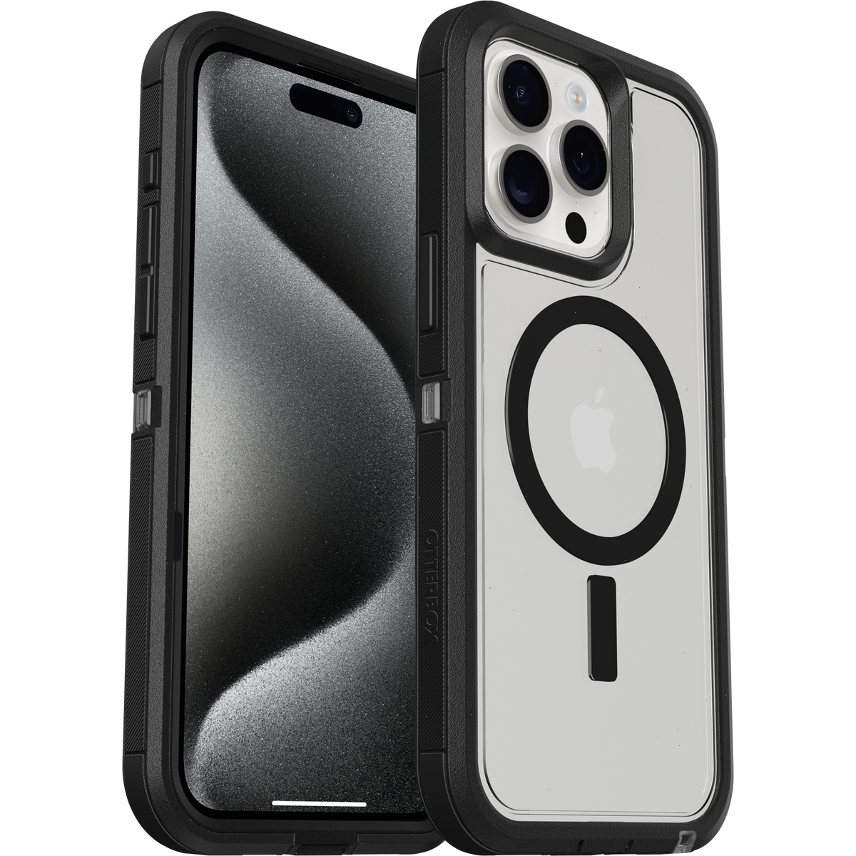 iPhone 15 Pro Max Case Defender Series XT Clear for MagSafe