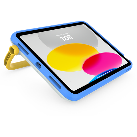 iPad (A16) and iPad (10th gen) Tablet Case with Screen Protector Kids EasyGrab