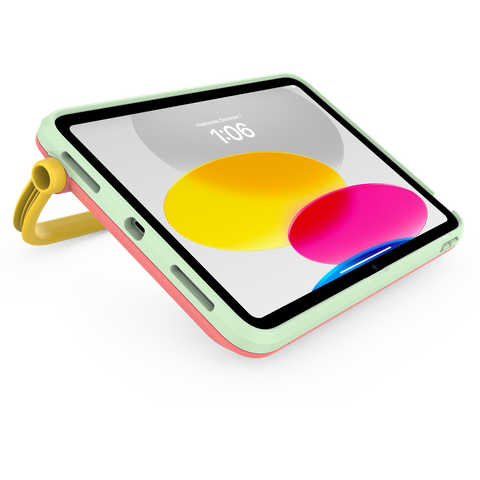 iPad (A16) and iPad (10th gen) Tablet Case with Screen Protector Kids EasyGrab