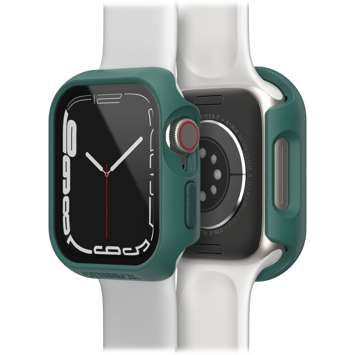 Apple Watch Series 9/8/7 41mm Case Eclipse Watch Bumper With Screen Protection