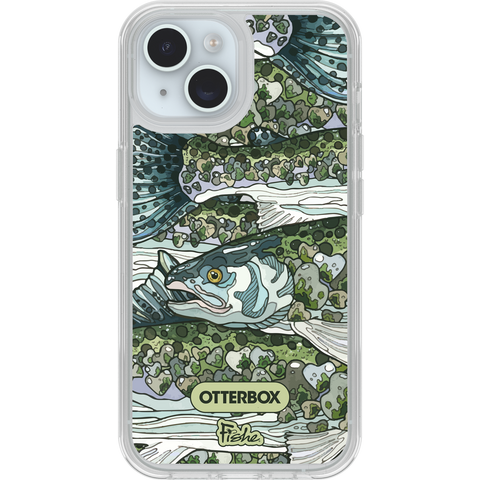 iPhone 16e, iPhone 15, iPhone 14 and iPhone 13 Case Symmetry Series Clear for MagSafe x Fishe