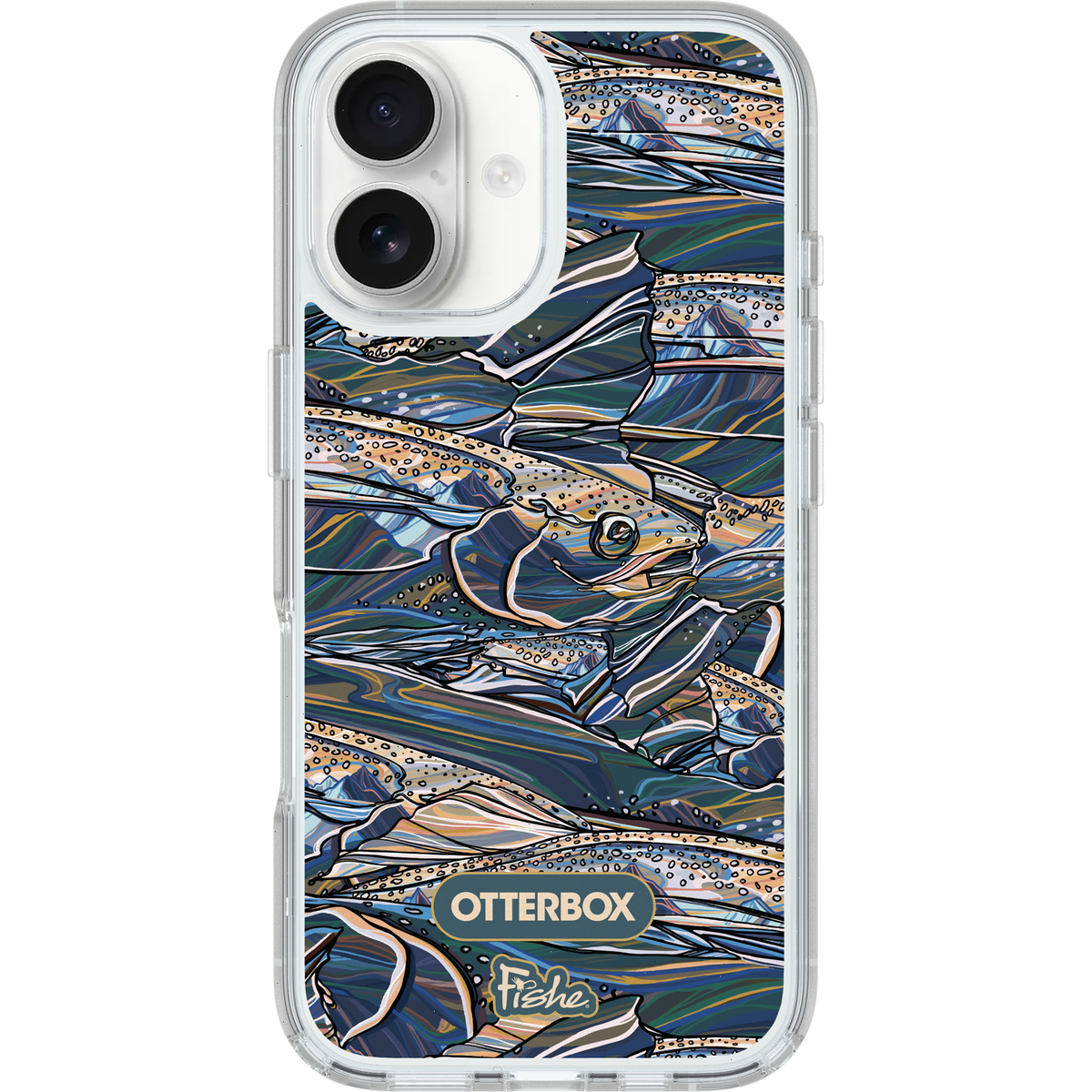 iPhone 16 Case Symmetry Series Clear for MagSafe x Fishe