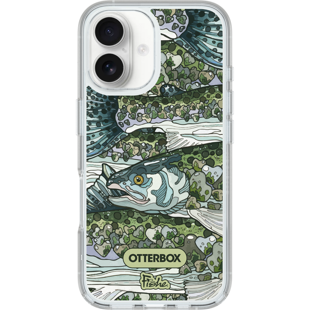 iPhone 16 Case Symmetry Series Clear for MagSafe x Fishe