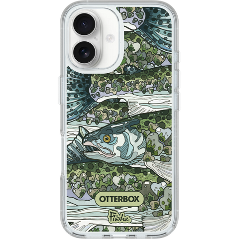 iPhone 16 Case Symmetry Series Clear for MagSafe x Fishe