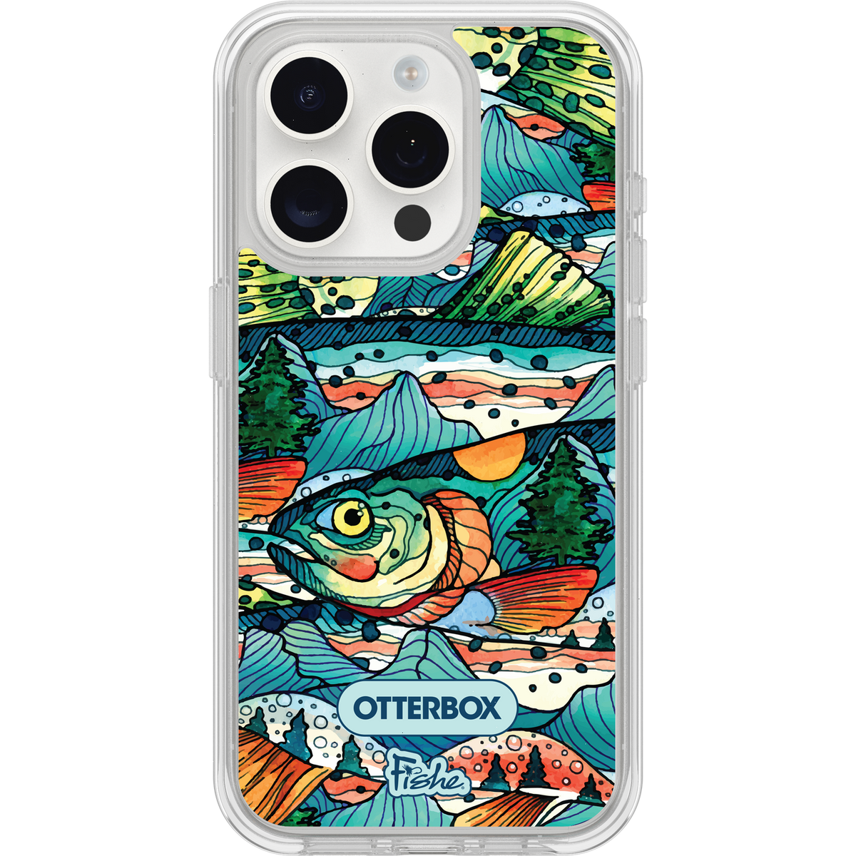 iPhone 15 Pro Case Symmetry Series Clear for MagSafe x Fishe