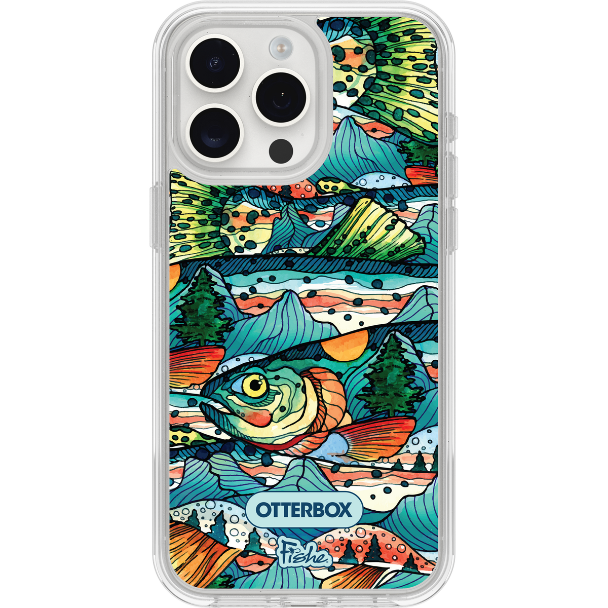 iPhone 15 Pro Max Case Symmetry Series Clear for MagSafe x Fishe