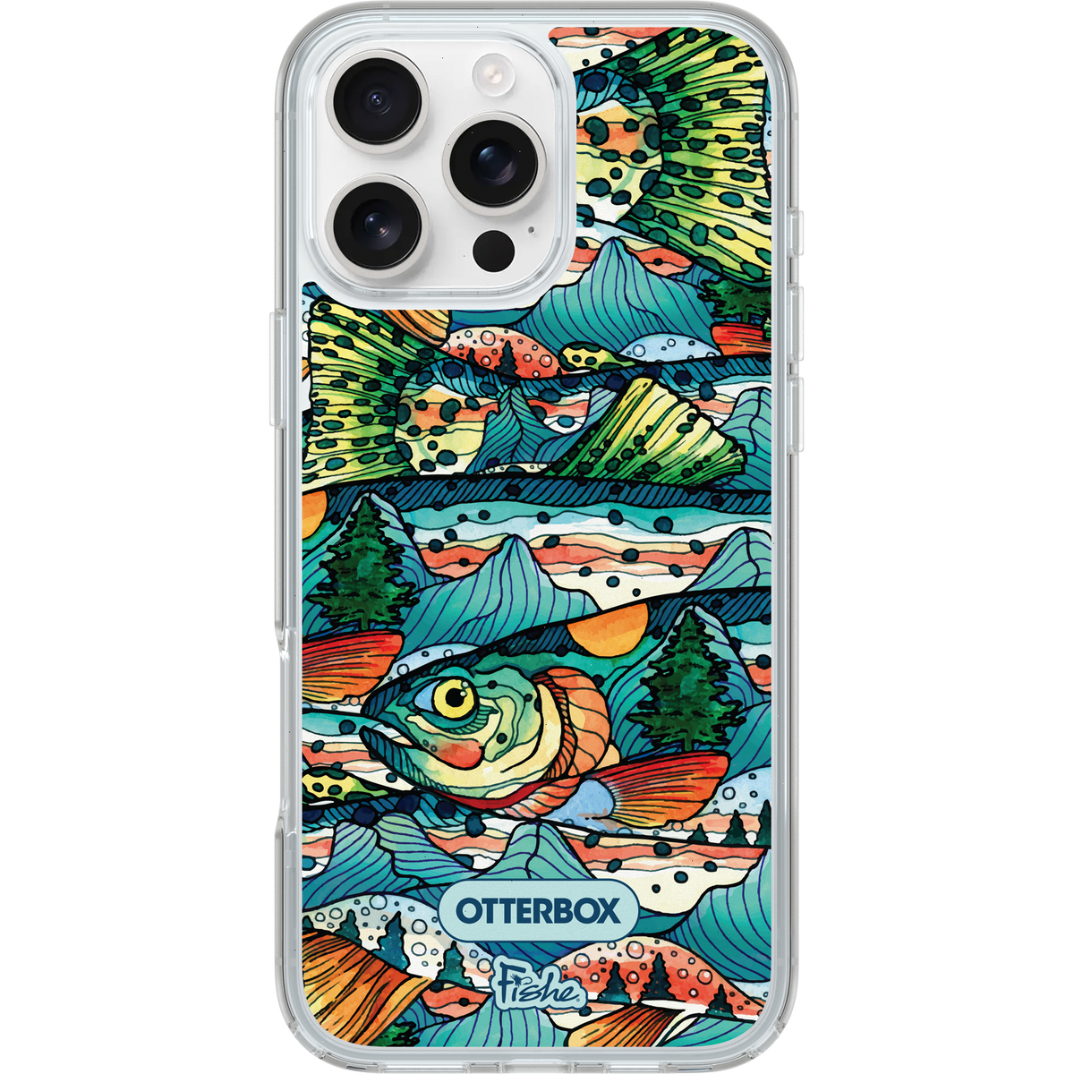 iPhone 16 Pro Max Case Symmetry Series Clear for MagSafe x Fishe