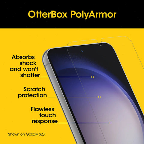 Galaxy S24 Ultra Screen Protector OtterBox PolyArmor