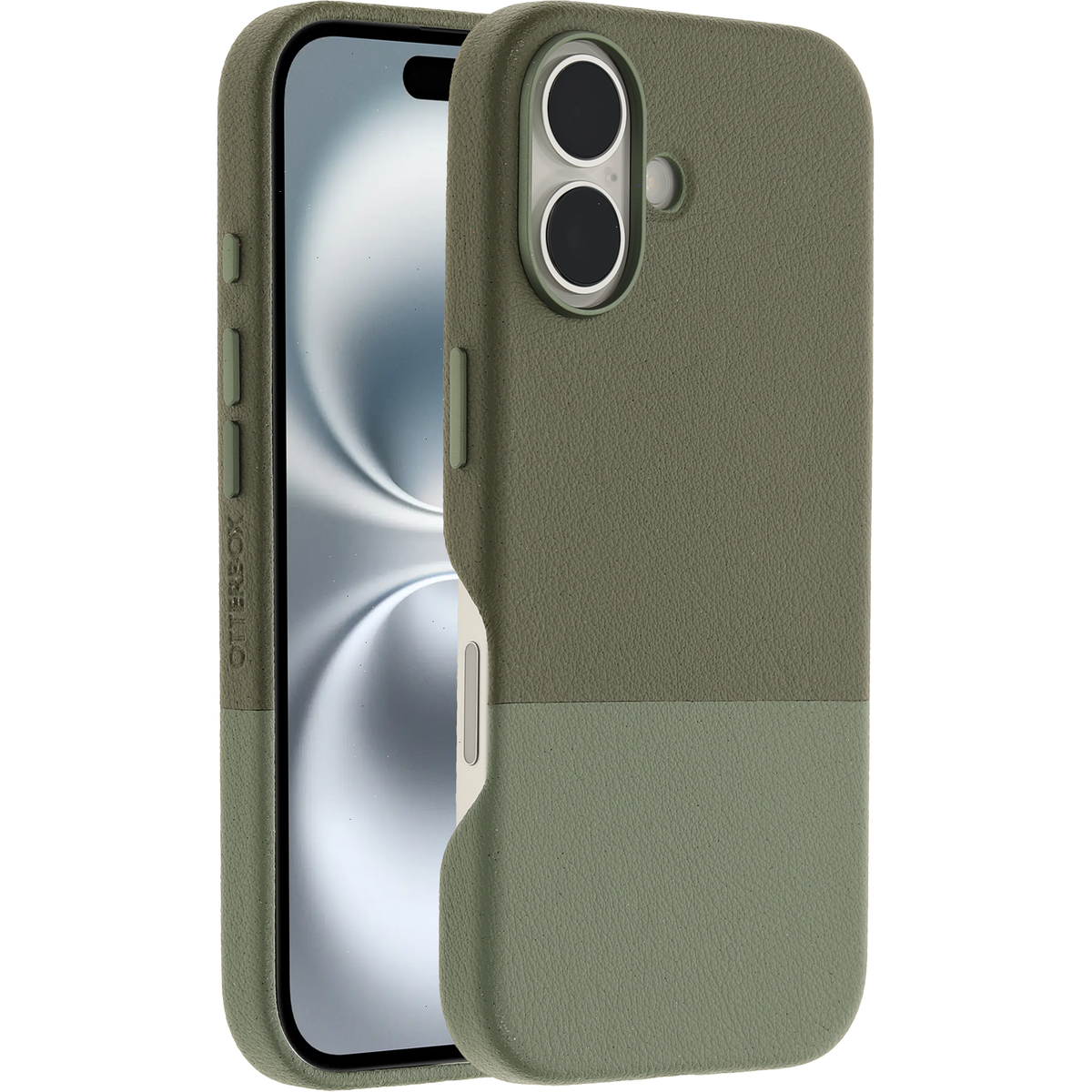 iPhone 16 Case Statement Series Cactus Leather for MagSafe