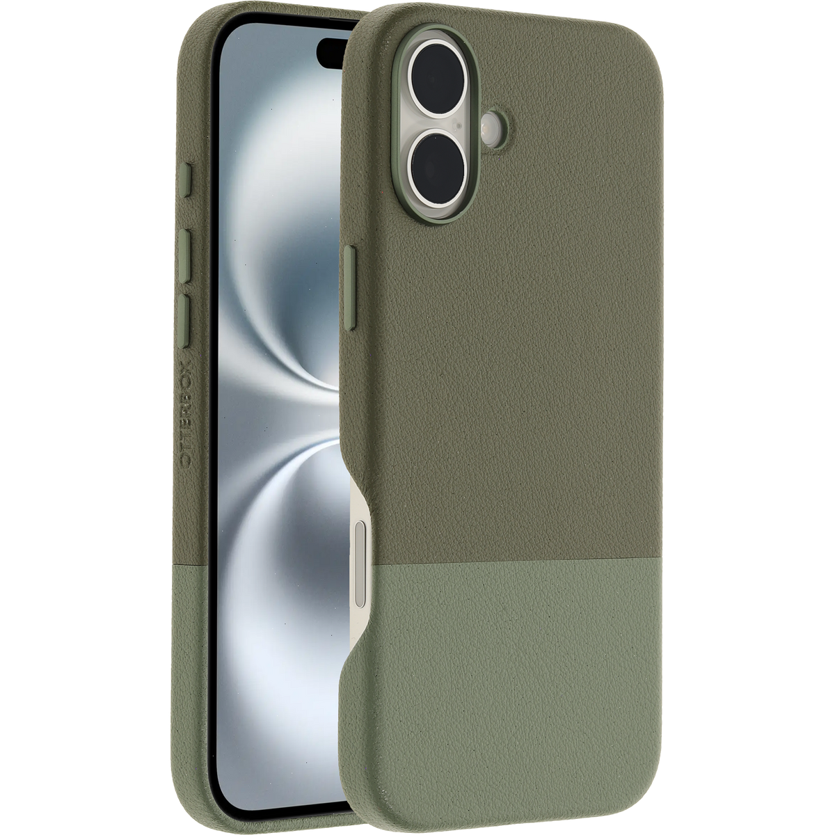 iPhone 16 Plus Case Statement Series Cactus Leather for MagSafe