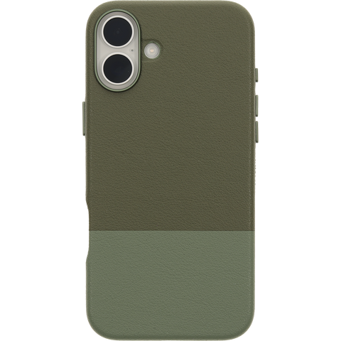 iPhone 16 Plus Case Statement Series Cactus Leather for MagSafe