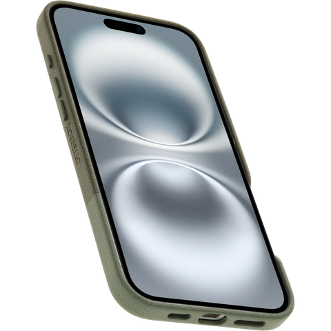 iPhone 16 Plus Case Statement Series Cactus Leather for MagSafe