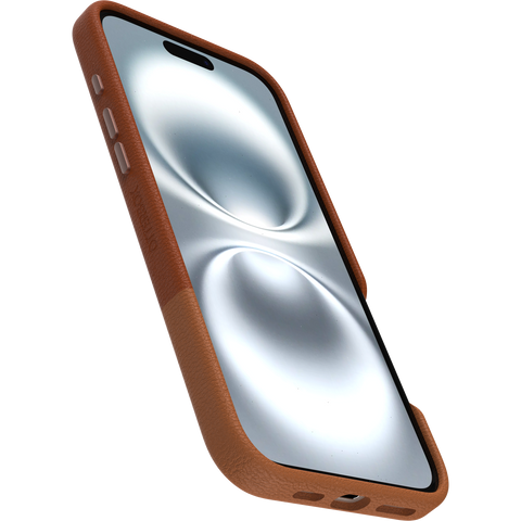 iPhone 16 Plus Case Statement Series Cactus Leather for MagSafe