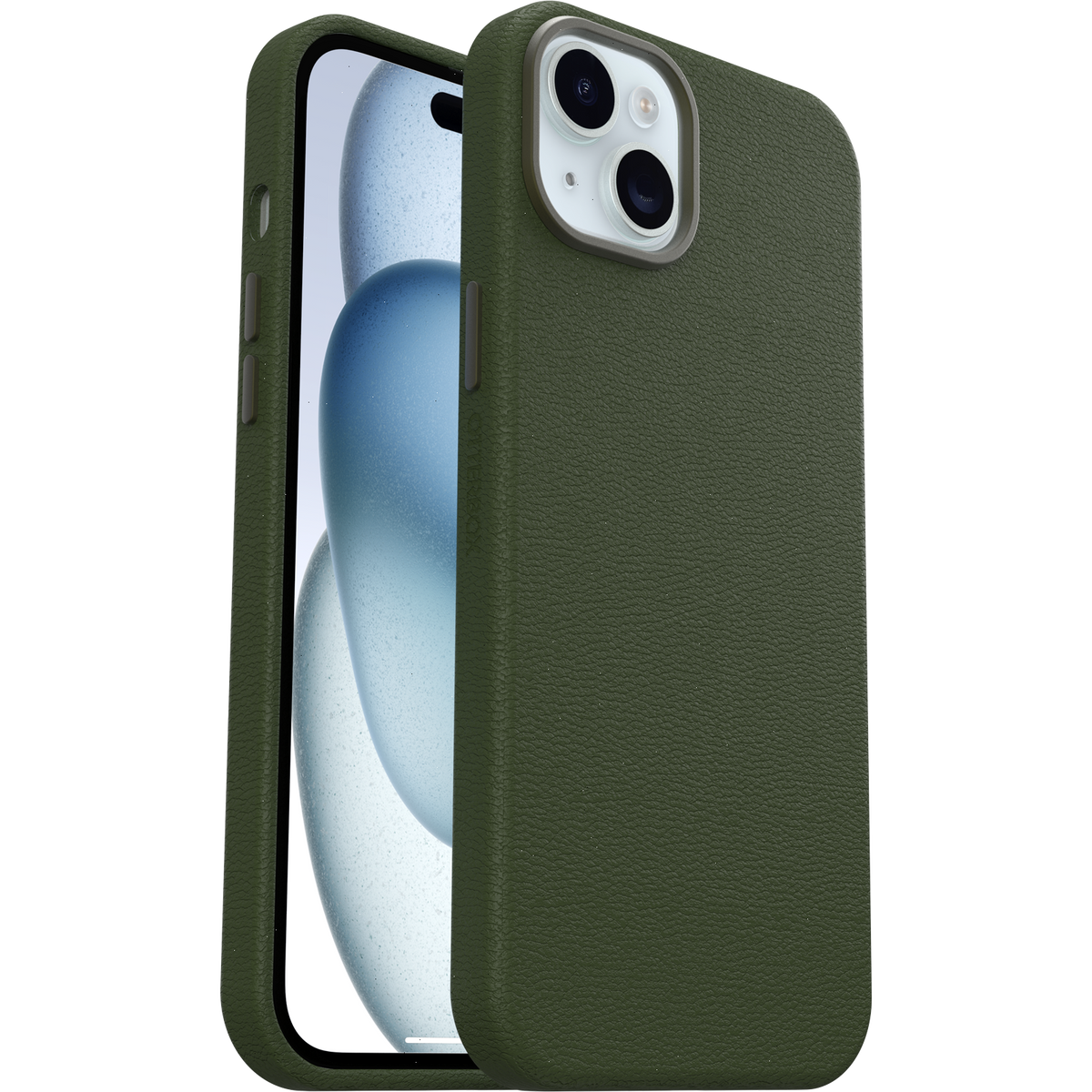 iPhone 15 Plus Case Symmetry Series Cactus Leather