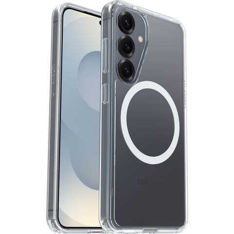 Galaxy S25 Case Symmetry Series Clear with Magnets