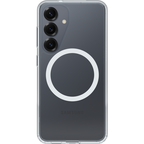 Galaxy S25 Case Symmetry Series Clear with Magnets