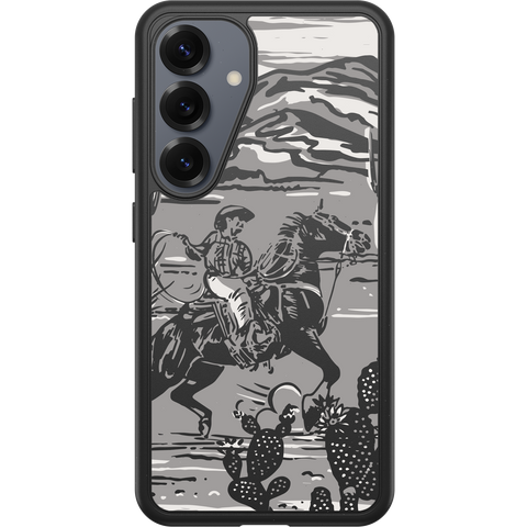 Galaxy S25 Case Symmetry Series with Magnets Western Noir Collection