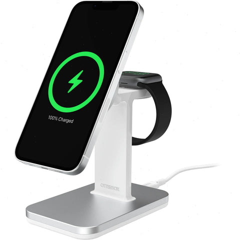 2-in-1 Charging Station with MagSafe MFi approved (15W)